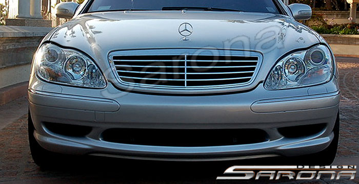 Custom Mercedes S Class Front Bumper  Sedan (2003 - 2006) - $690.00 (Part #MB-023-FB)